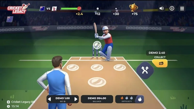 Cricket Legacy BB -peliruutu